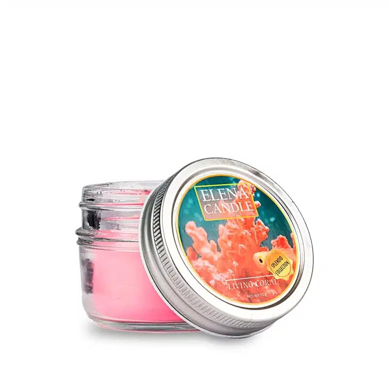 شمع معطر 80 گرم النا رایحه مرجان — تصویر ۲