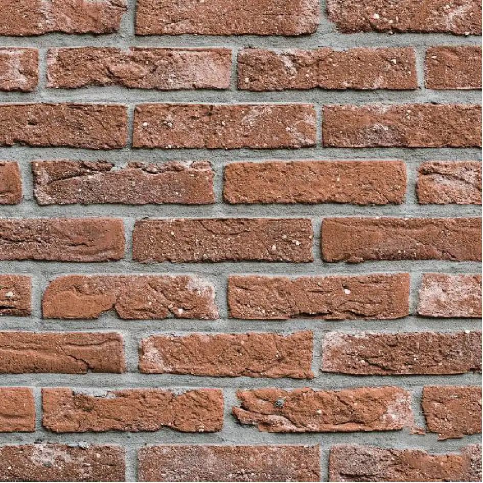 کاغذ دیواری طرح آجر عنابی NW8074