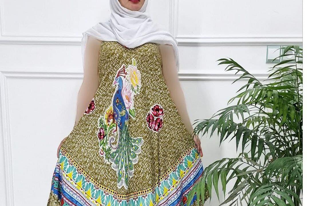 سارافن نخی باکیفیت وارداتی هندی/کد2417