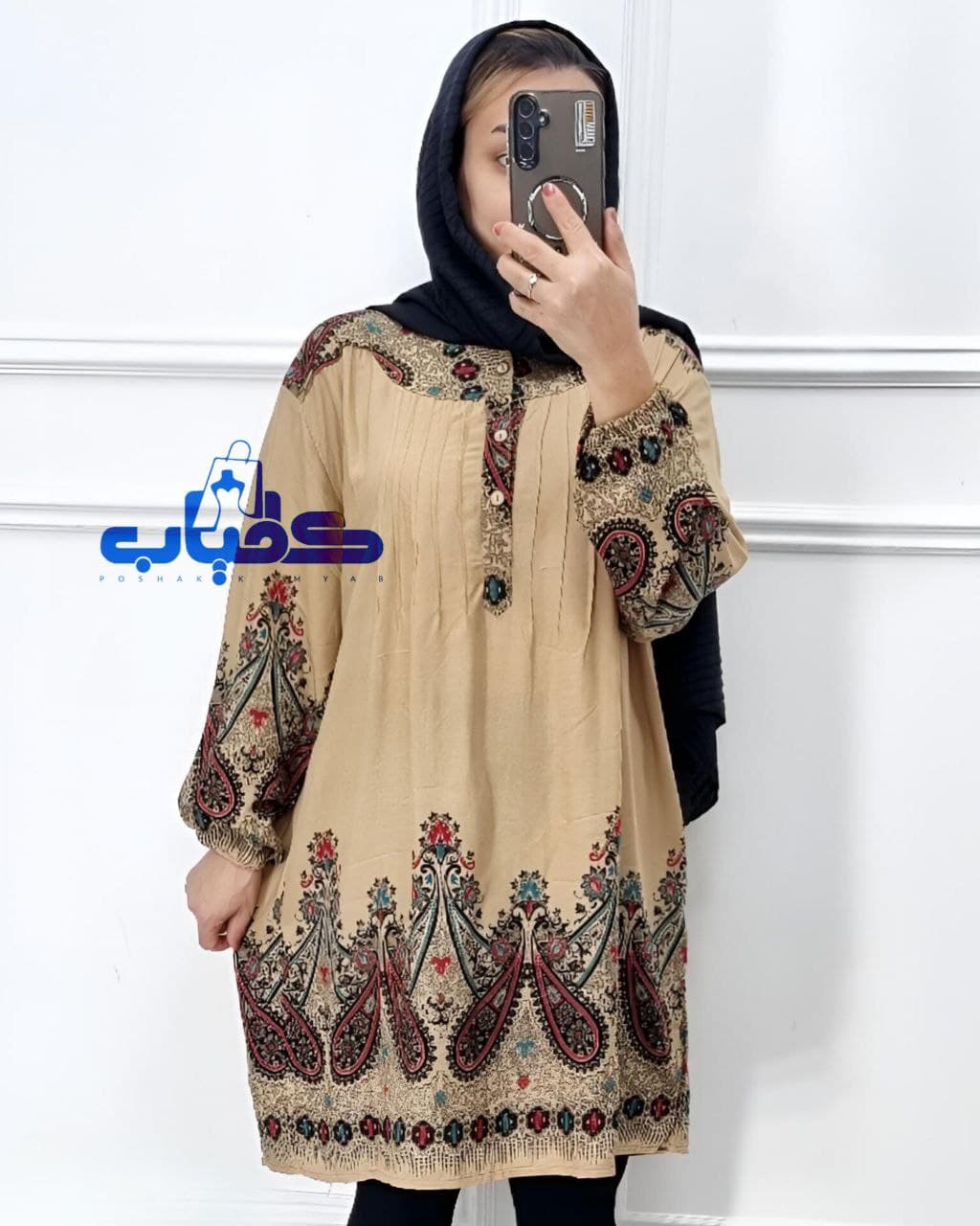 تونیک،مانتویی زنانه اندونزی(اصلی)/کد2410 — تصویر ۵