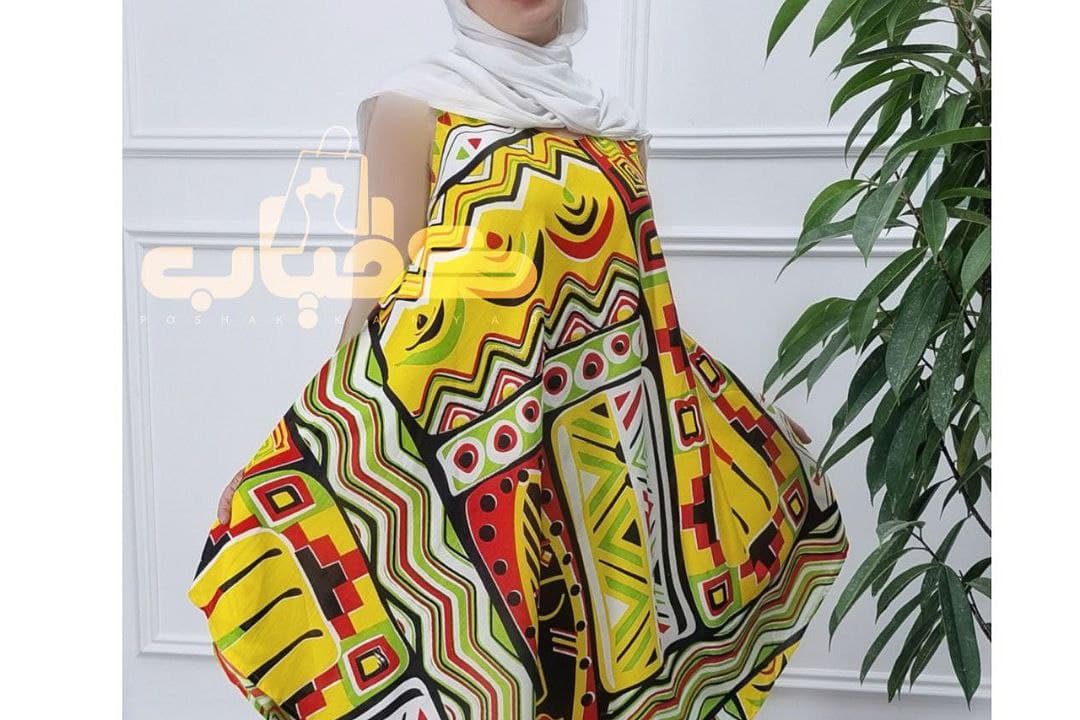 سارافن ساحلی رخ نخی وارداتی هندی/کد2383