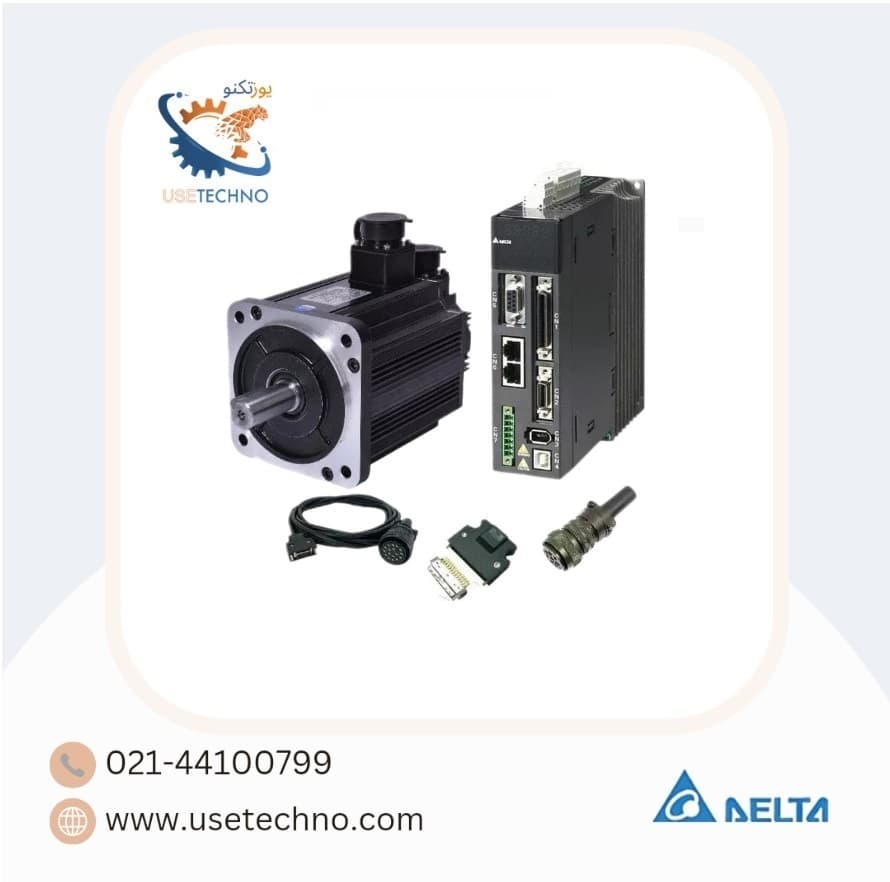 سرو موتور دلتا (1KW/2000RPM) سری A2 ترمزدار- ECMA-E21310S9