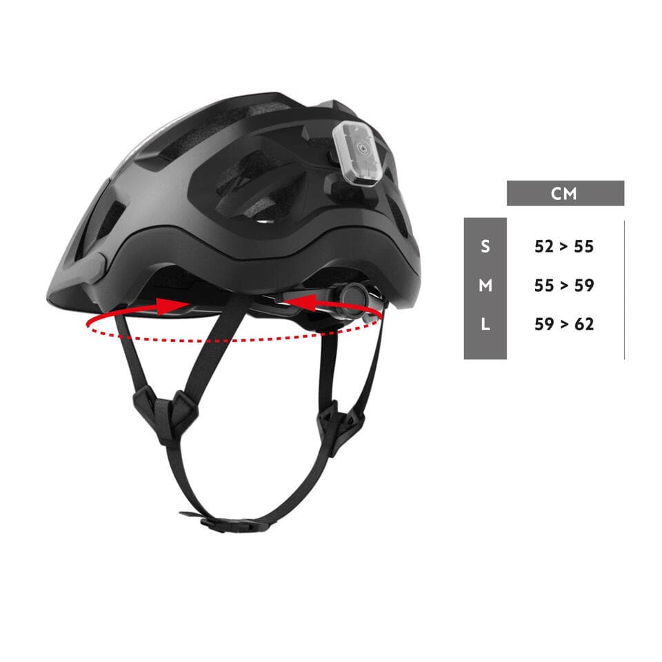 هلمت دوچرخه کوهستانی – نئون Rockrider Expl 500 Unisex — تصویر ۴