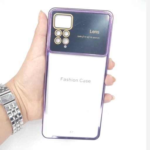 گارد گوشی شیائومی Note 11 pro شفاف محافظ لنز دور بنفش نوت 11 پرو