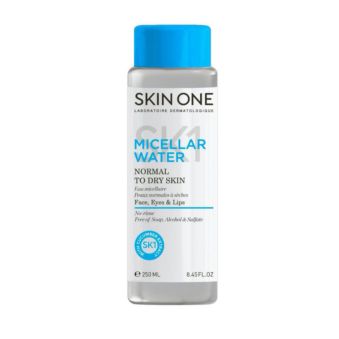 محلول پاک کننده آرایش پوست نرمال تا خشک 250 میل اسکین وان SKIN ONE