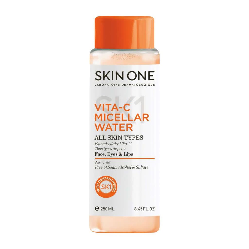 محلول پاک کننده آرایش حاوی ویتامین سی 250 میلی لیتر اسکین وان SKIN ONE