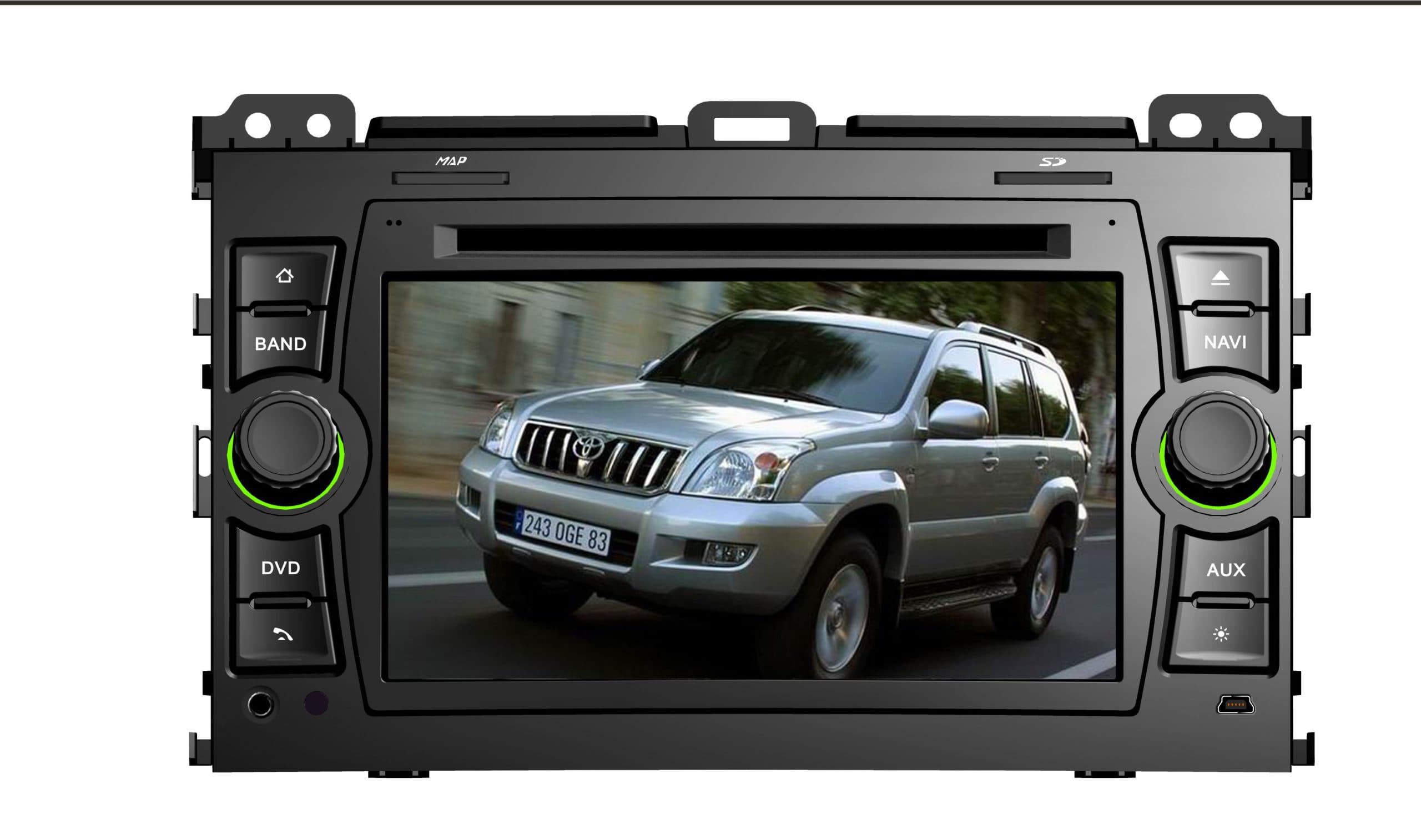 نمایشگر اندروید PRADO 2007 Winca