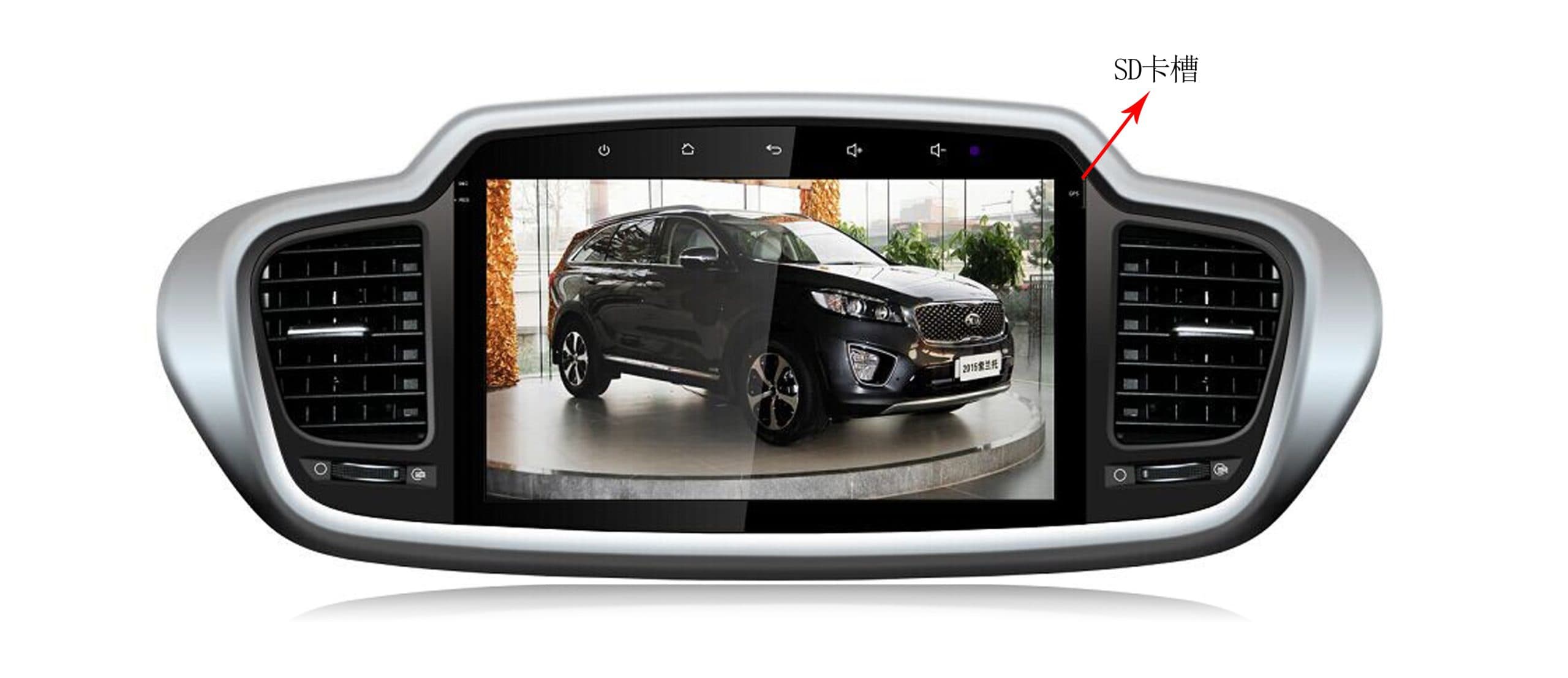 نمایشگر اندروید KIA Sorento 2015 Winca