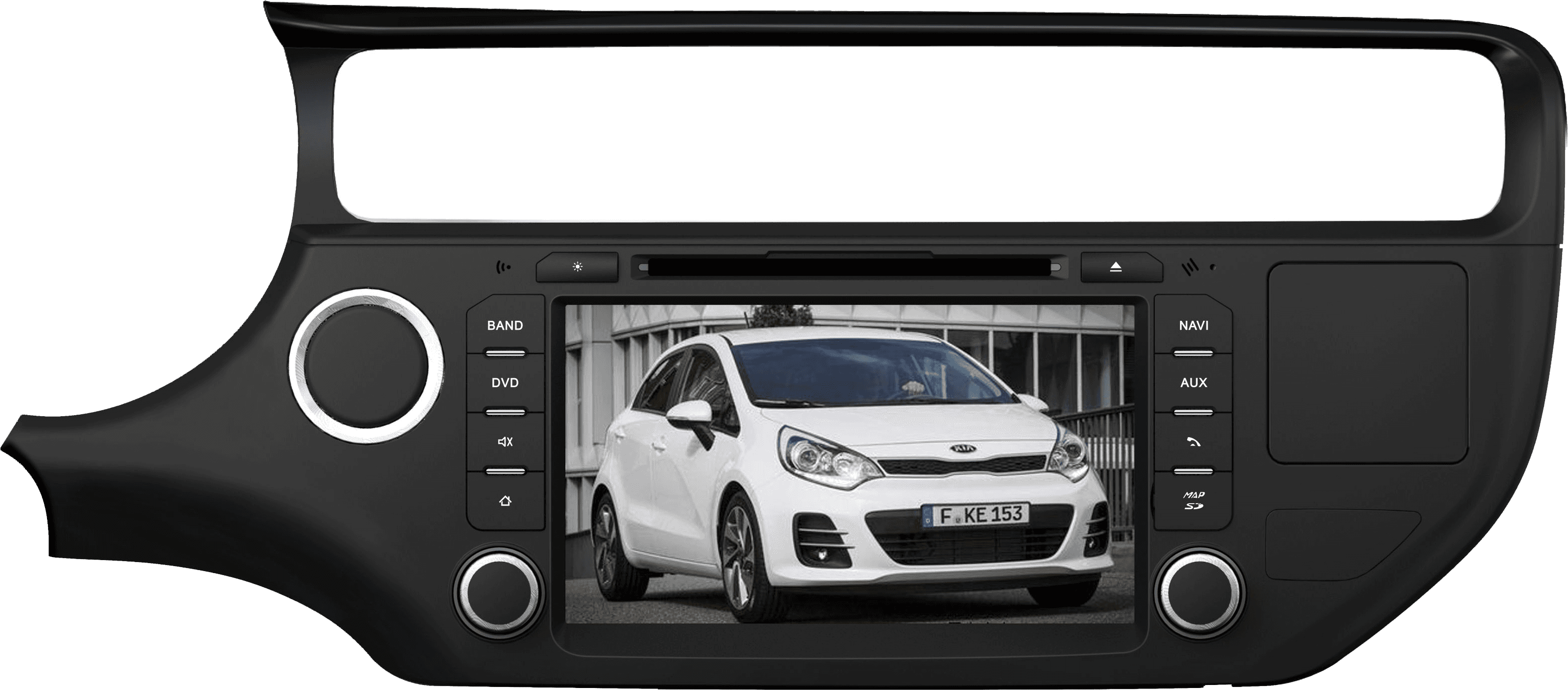 نمایشگر اندروید KIA Rio 2015 Winca — تصویر ۲