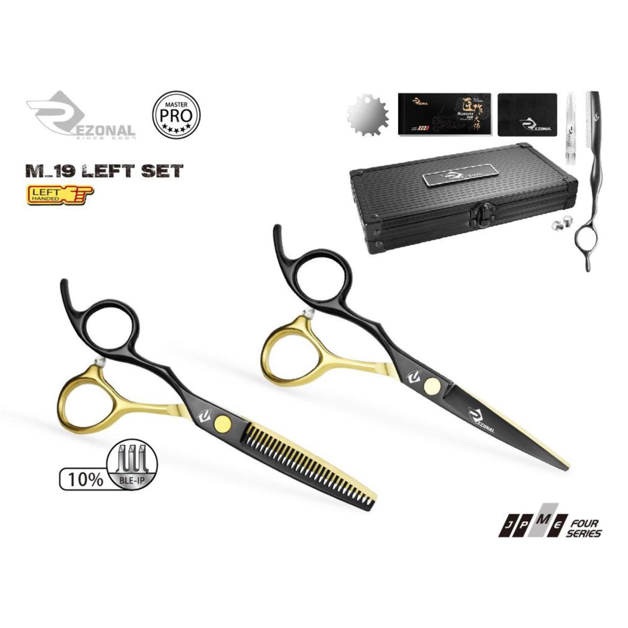 ست قیچی مستر چپ دست 5/5 اینچ M-19 بدون شیار رزونال