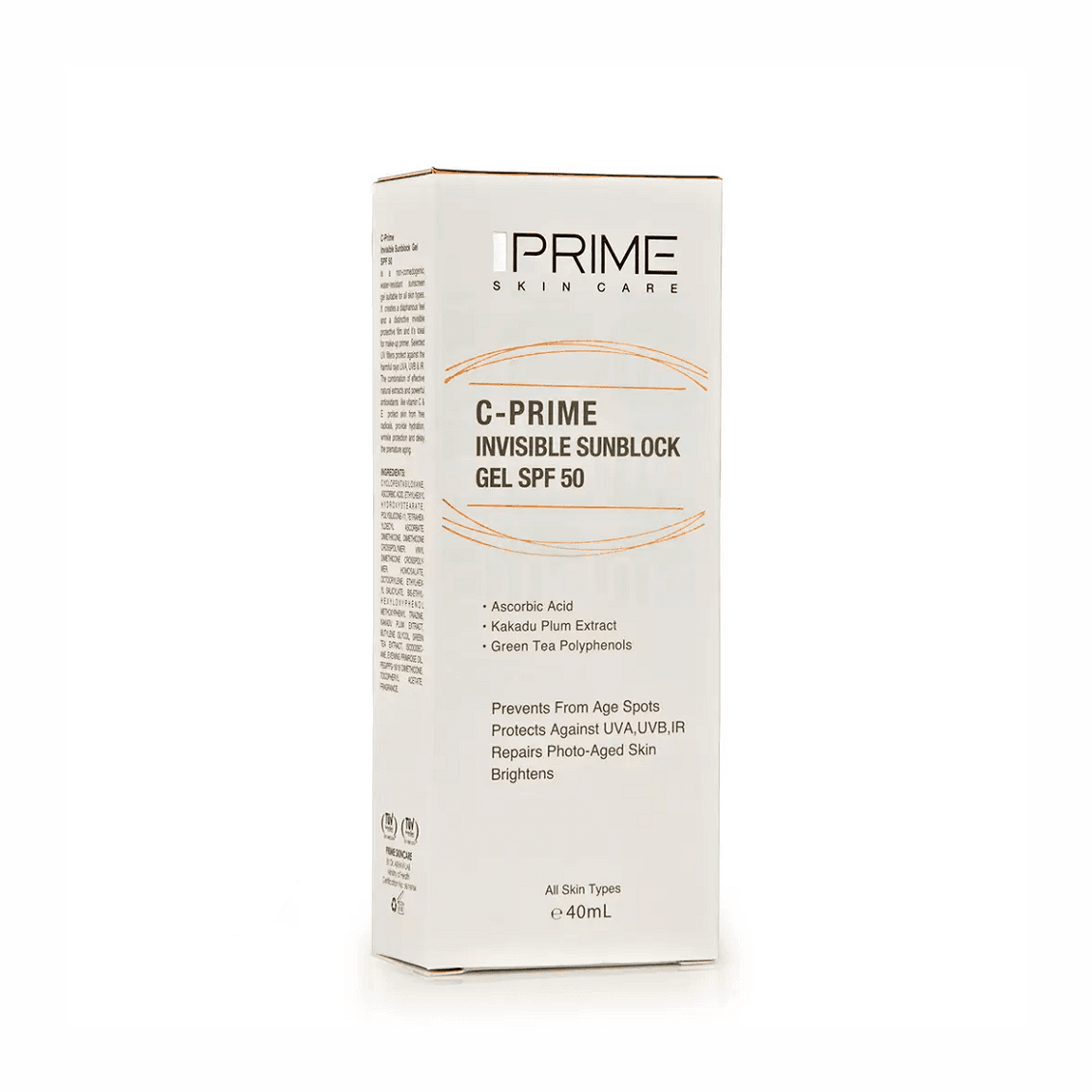 ژل ضد آفتاب SPF50 حاوی ویتامین سی پرایم — تصویر ۳