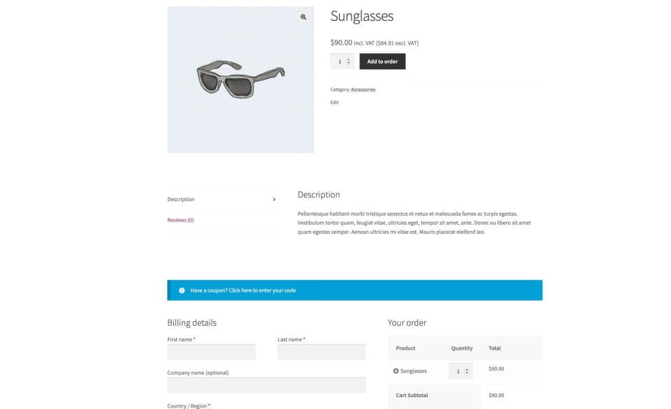 افزونه WooCommerce One Page Checkout صفحه پرداخت تک مرحله ای ووکامرس 2.8.2 — تصویر ۸