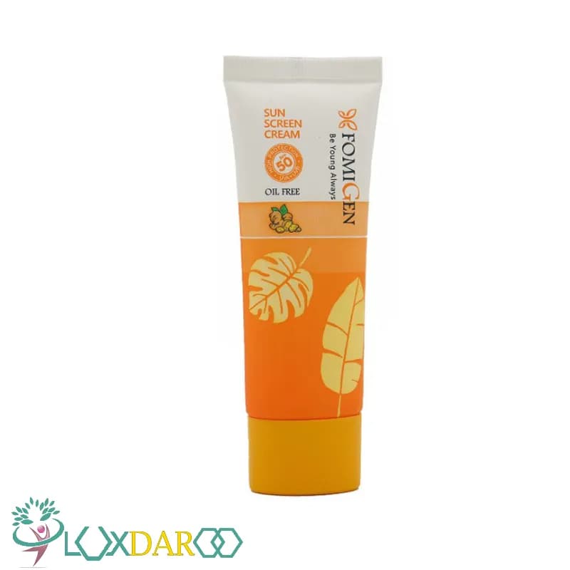 کرم ضد آفتاب بی رنگ دست و صورت فومیژن SPF50