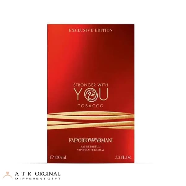 عطر جورجیو آرمانی امپریو استرانگر ویت یو توباکو مردانه ادوپرفیوم 100 میل — تصویر ۳