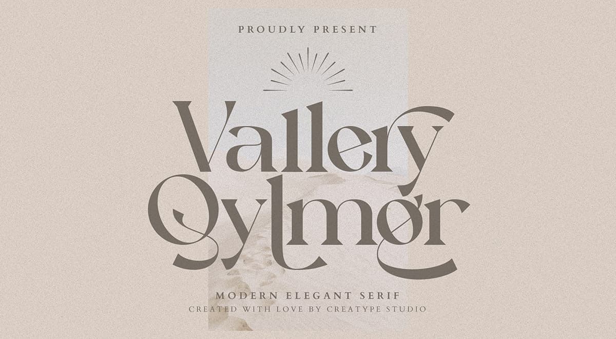 فونت Vallery Qylmor انگلیسی