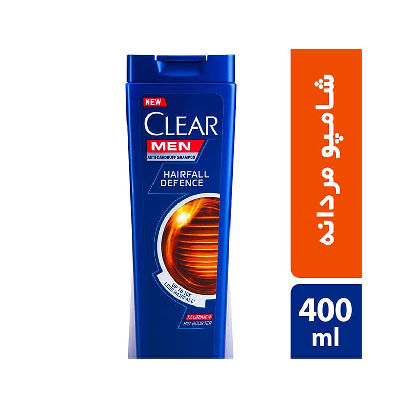 شامپو مردانه تقویت کننده 400گرمی کلییر