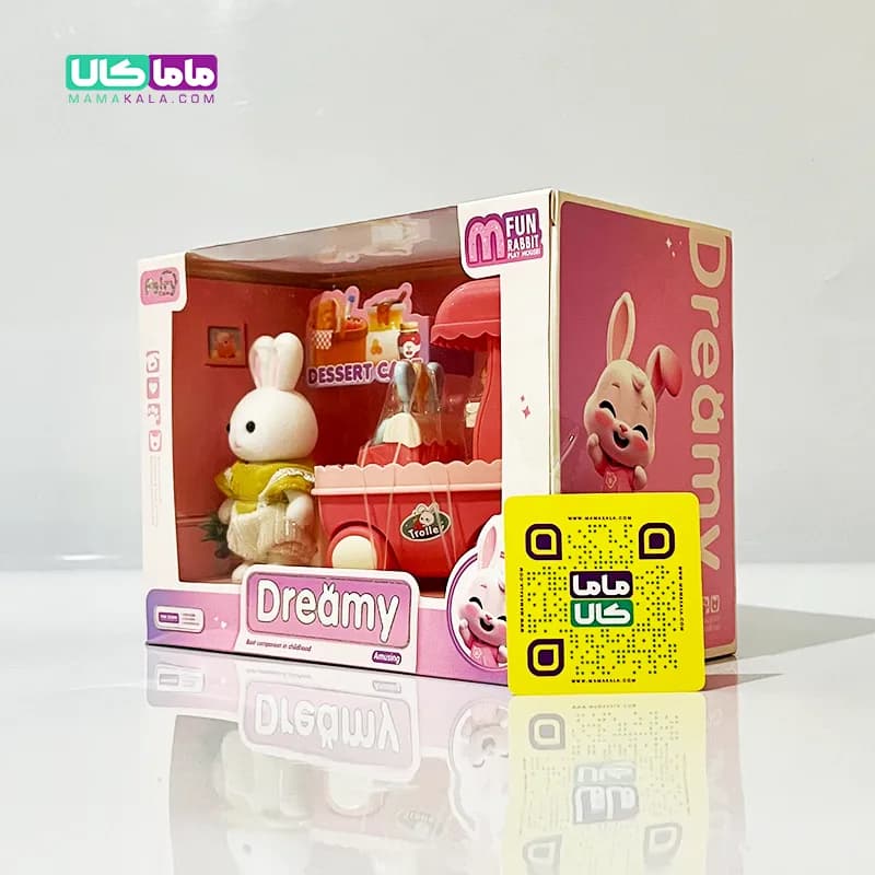 اسباب بازی ست خرگوش بستنی فروش برند Dreamy — تصویر ۵