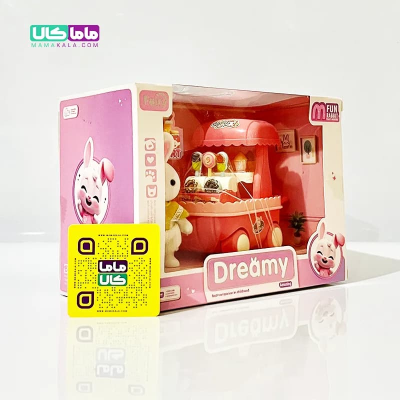 اسباب بازی ست خرگوش بستنی فروش برند Dreamy — تصویر ۳