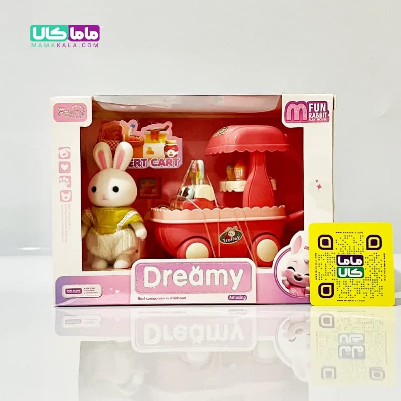 اسباب بازی ست خرگوش بستنی فروش برند Dreamy — تصویر ۲