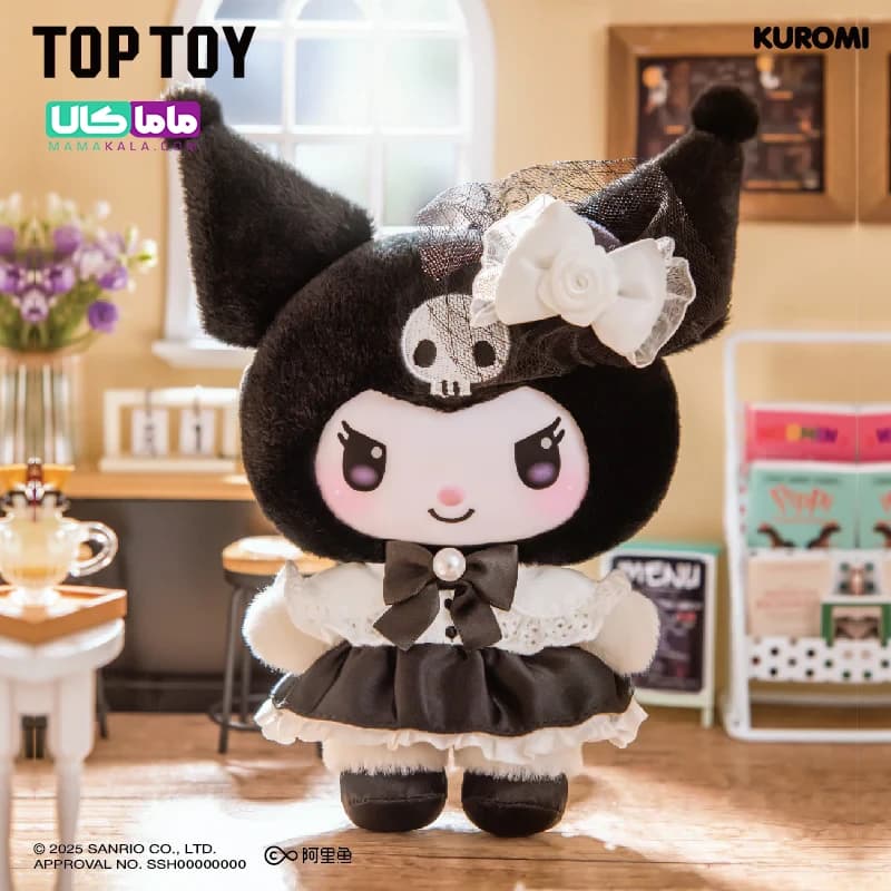 عروسک کرومی (سانریو) بلایندباکس مدل 🖤 Sanrio Sisters Outfit برند تاپ‌توی — تصویر ۹