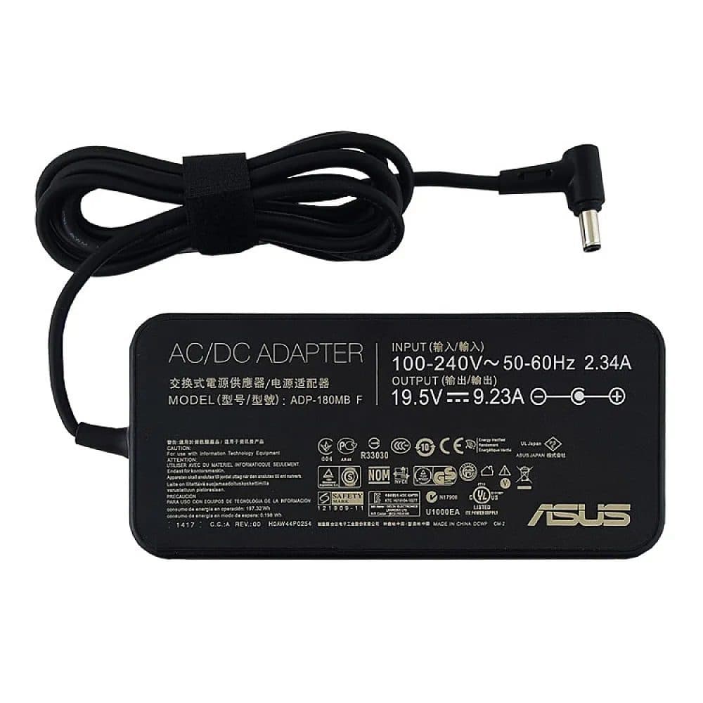 آداپتور لپ تاپ ایسوس 19.5V 9.23A Slim سوزن دار