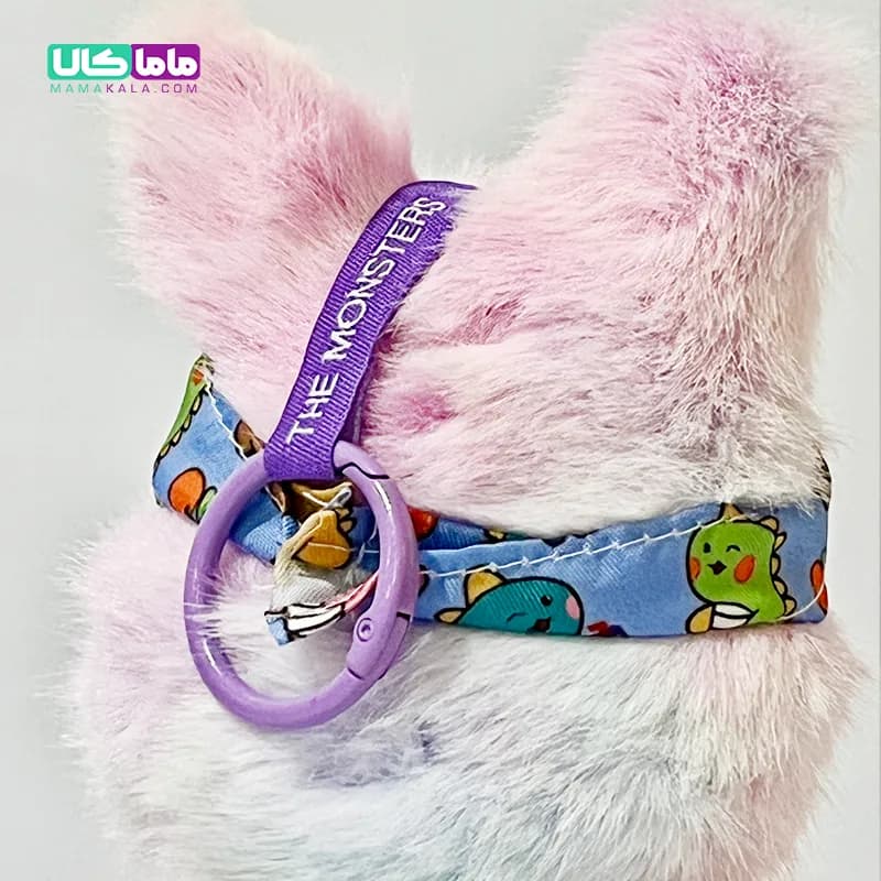 عروسک لبوبو لباسدار بنفش هاوایی مدل انرژی (کد 35) — تصویر ۸