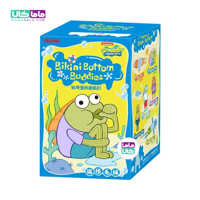 عروسک بیکینی باتم باب اسفنجی بلایندباکس مدل 🪸 Bikini Bottom Buddies برند پاپ‌مارت — تصویر ۲