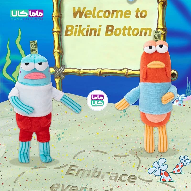 عروسک بیکینی باتم باب اسفنجی بلایندباکس مدل 🪸 Bikini Bottom Buddies برند پاپ‌مارت — تصویر ۷