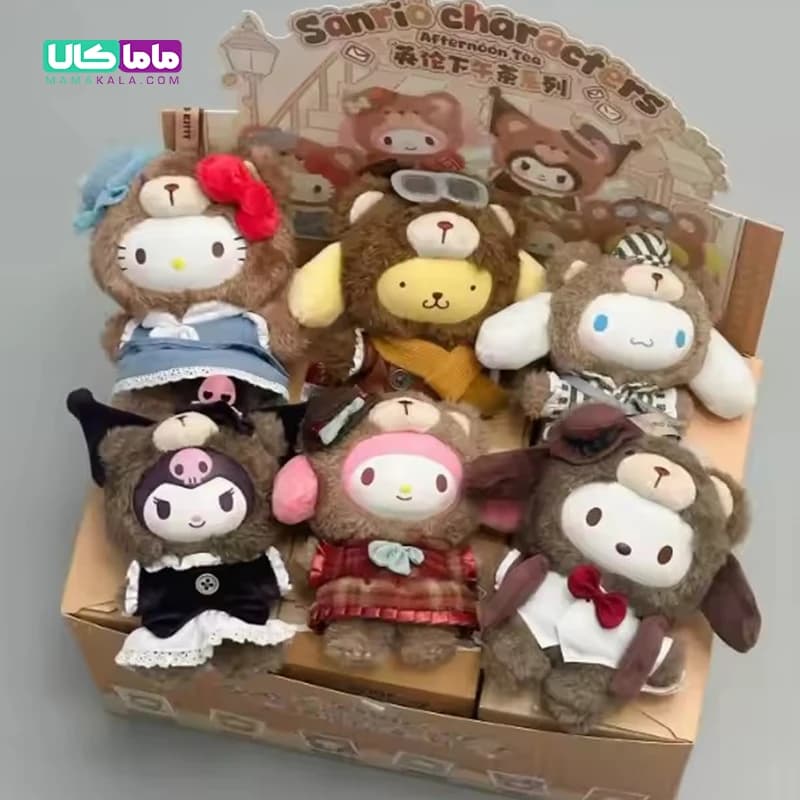 عروسک شخصیت‌های سانریو بلایندباکس مدل 🎀 Sanrio Afternoon Tea برند تاپ‌توی — تصویر ۷