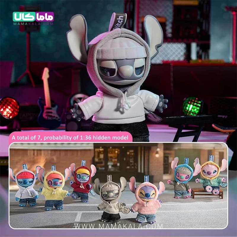 عروسک استیج بلایندباکس مدل نسل زد ✌️ Stitch GenZ Street برند مینیسو — تصویر ۸