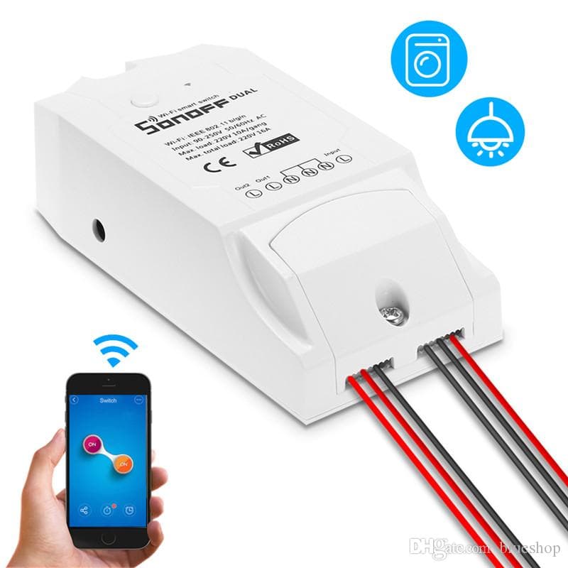 رله هوشمند ۲ کانال ساناف Sonoff Dual Switch
