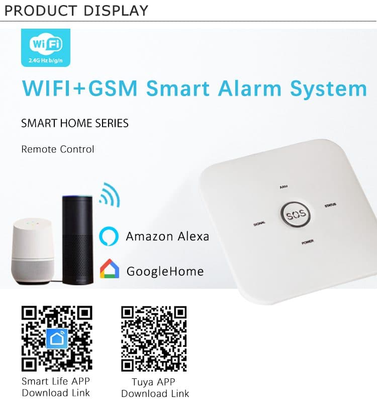 دزدگیر هوشمند تویا Tuya نوع اتصال وای فای و GSM — تصویر ۱۰