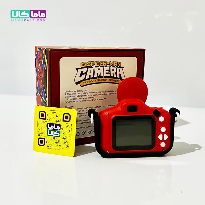 اسباب بازی فانتزی دوربین عکاسی و فیلمبرداری مدل مرد عنکبوتی — تصویر ۵