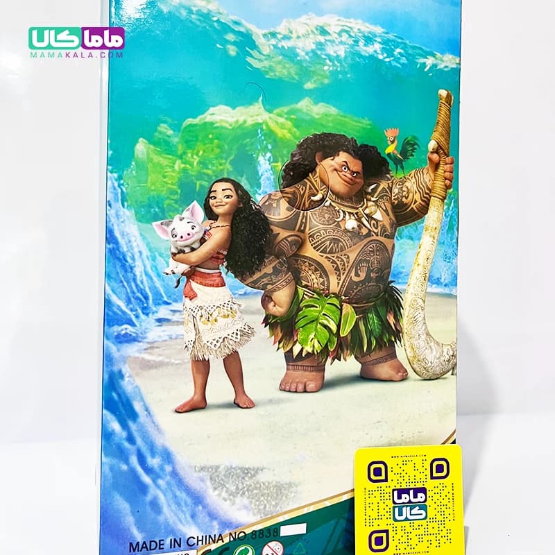 عروسک موآنا Moana دختر جنگل وارداتی اصل 40 سانتیمتر — تصویر ۹