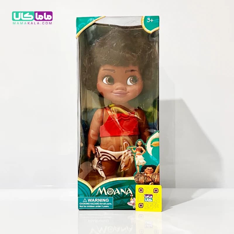 عروسک موآنا Moana دختر جنگل وارداتی اصل 40 سانتیمتر — تصویر ۳