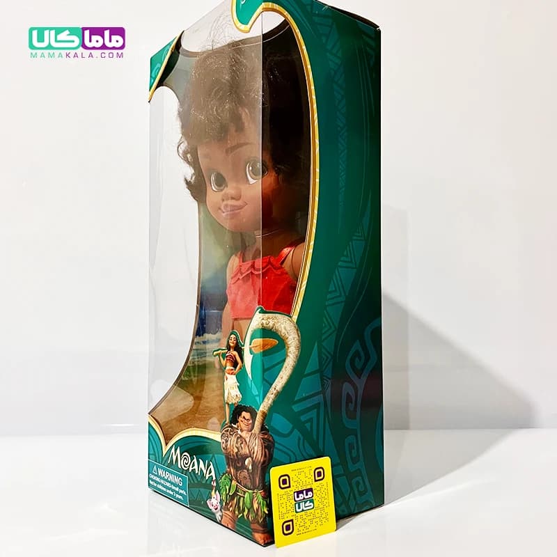 عروسک موآنا Moana دختر جنگل وارداتی اصل 40 سانتیمتر — تصویر ۴