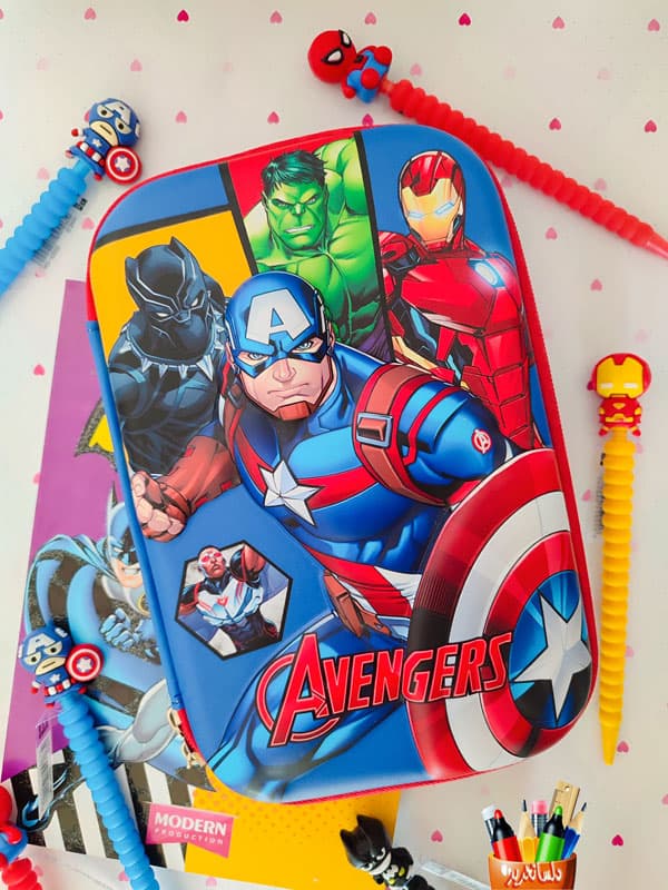 جامدادی کتابی مدل Avengers