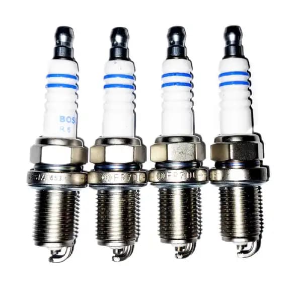 شمع بوش پایه کوتاه تک پلاتین +8 المان اصل FR7DC
