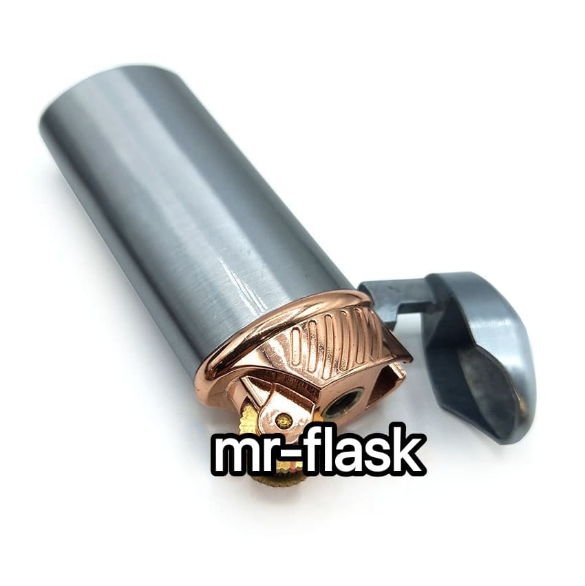 فندک گازی نقره ای
