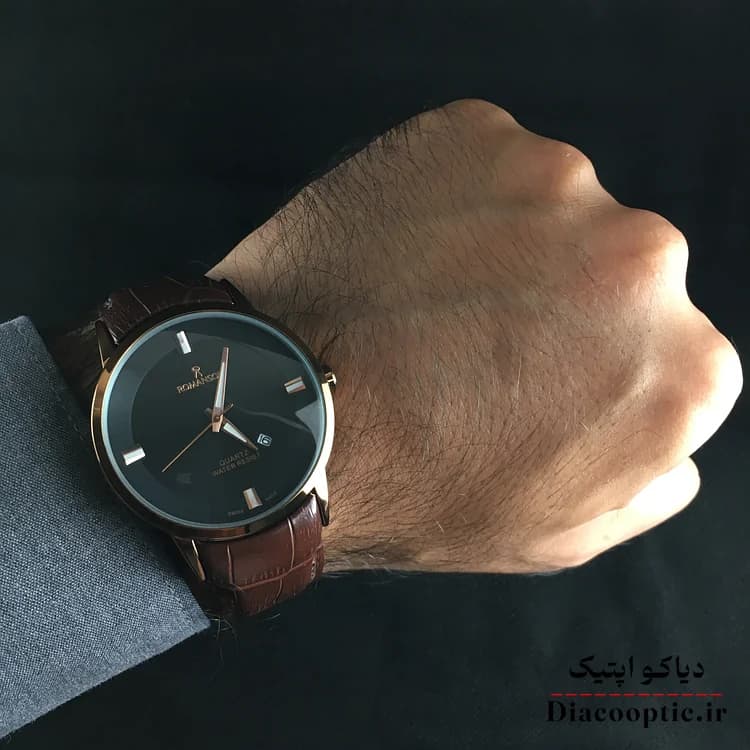 ساعت مچی مردانه موتور ژاپن برند رمانسون مدل Do1284 چرمی — تصویر ۴