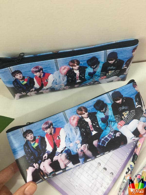 جامدادی بی تی اس BTS مدل آهنگ Dead Leaves