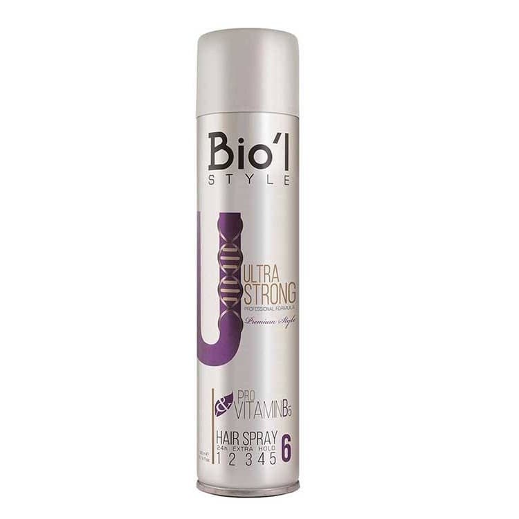 اسپری حالت دهنده مو بیول مدل Ultra Strong حجم 500 میلی لیتر — تصویر ۳