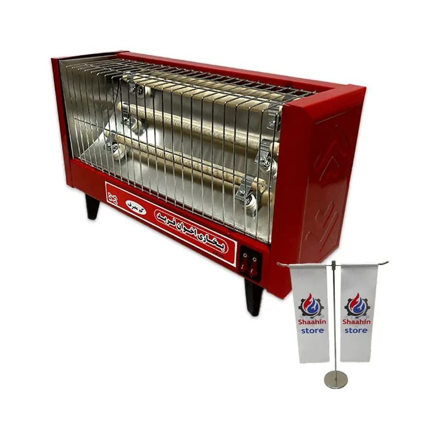 بخاری برقی اخوان فرید سه شعله مدل 1200A-3 — تصویر ۲