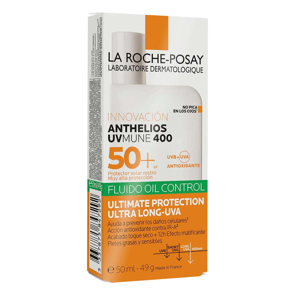 کرم ضد آفتاب بدون رنگ لاروش پوزای SPF 50 مدل Anthelios Oil Control — تصویر ۲