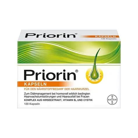 قرص تقویت و ضد ریزش مو پریورین 120 عددی | Priorin — تصویر ۲