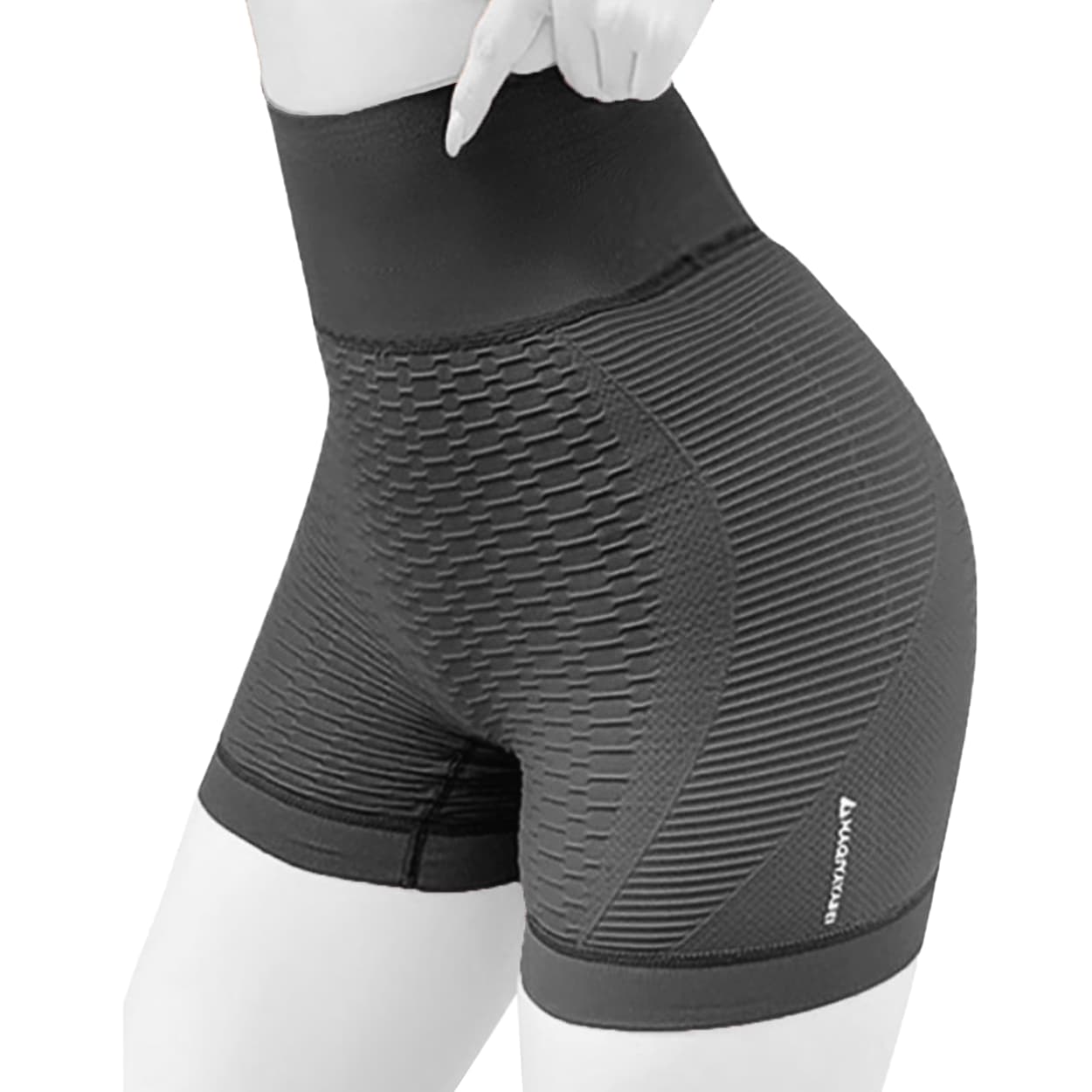 شورتک ورزشی سیملس زنانه طرح کندویی کد 10468 — تصویر ۷