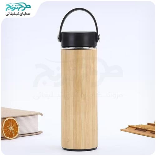 فلاسک بدنه چوبی مدل TW