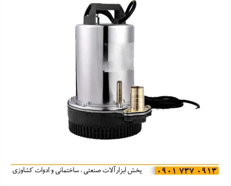 کفکش dc ولتاژ 12 ولت 1 اینچ فلزی 12 متری موتور با قدرت 180 وات سیم پیچ تمام مس بدون نیاز به برق بدنه فلزی یوپا zqb — تصویر ۳