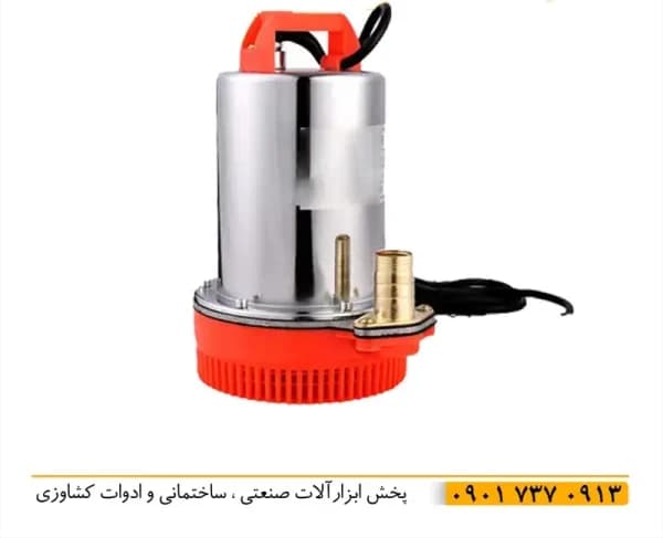 کفکش dc ولتاژ 12 ولت 1 اینچ فلزی 12 متری موتور با قدرت 180 وات سیم پیچ تمام مس بدون نیاز به برق بدنه فلزی یوپا zqb