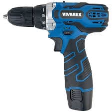 دریل شارژی ویوارکس VR12V1C سیم پیچ مس با باتری قدرت 18 (وات) به همراه گارانتی 12 ماهه نمایش ظرفیت باتری روی دستگاه 2 سرعته